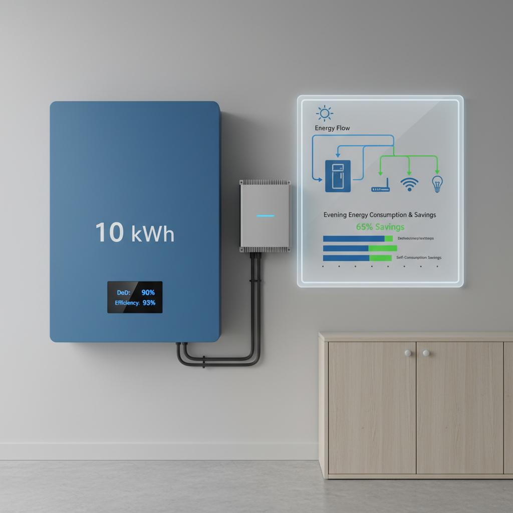 Quanta autonomia posso ottenere con un sistema di accumulo fotovoltaico? esempio-35