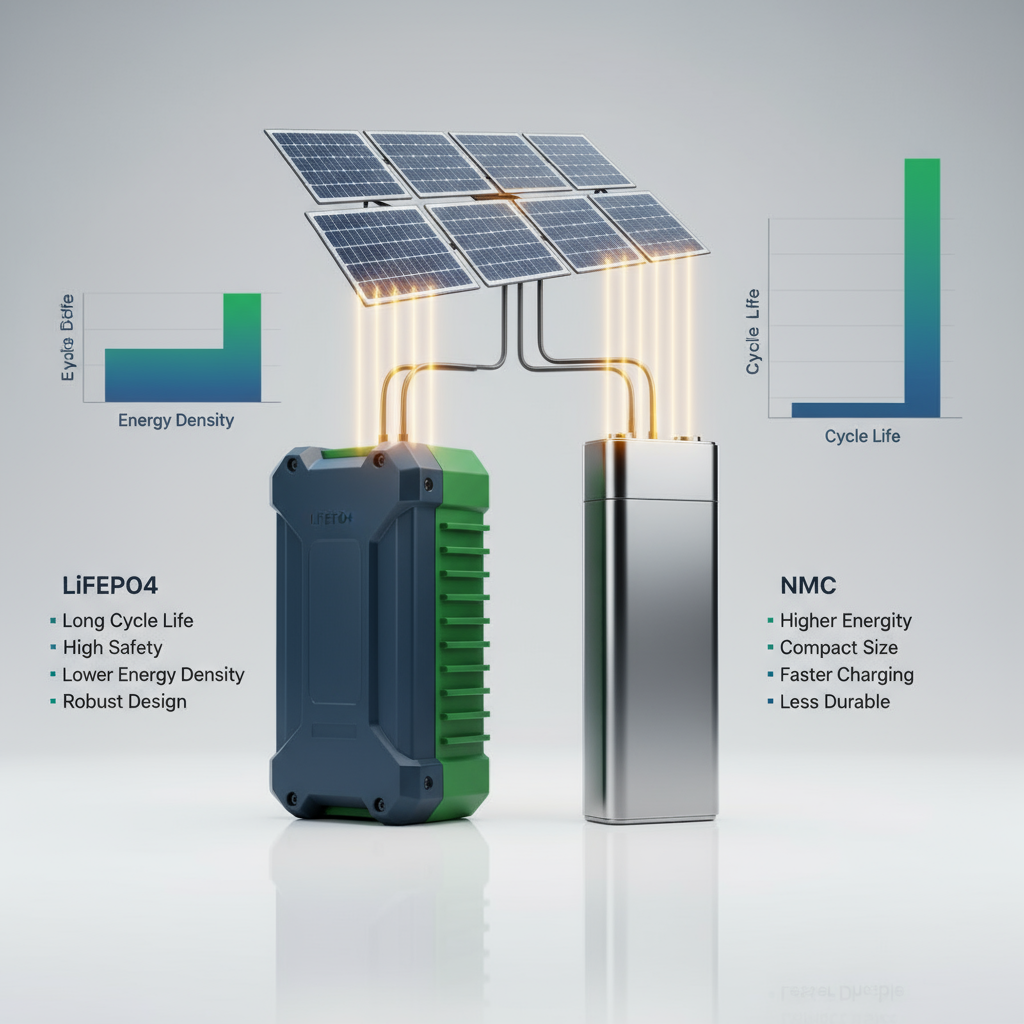Differenze tra batterie al litio LFP e NMC: guida completa al confronto